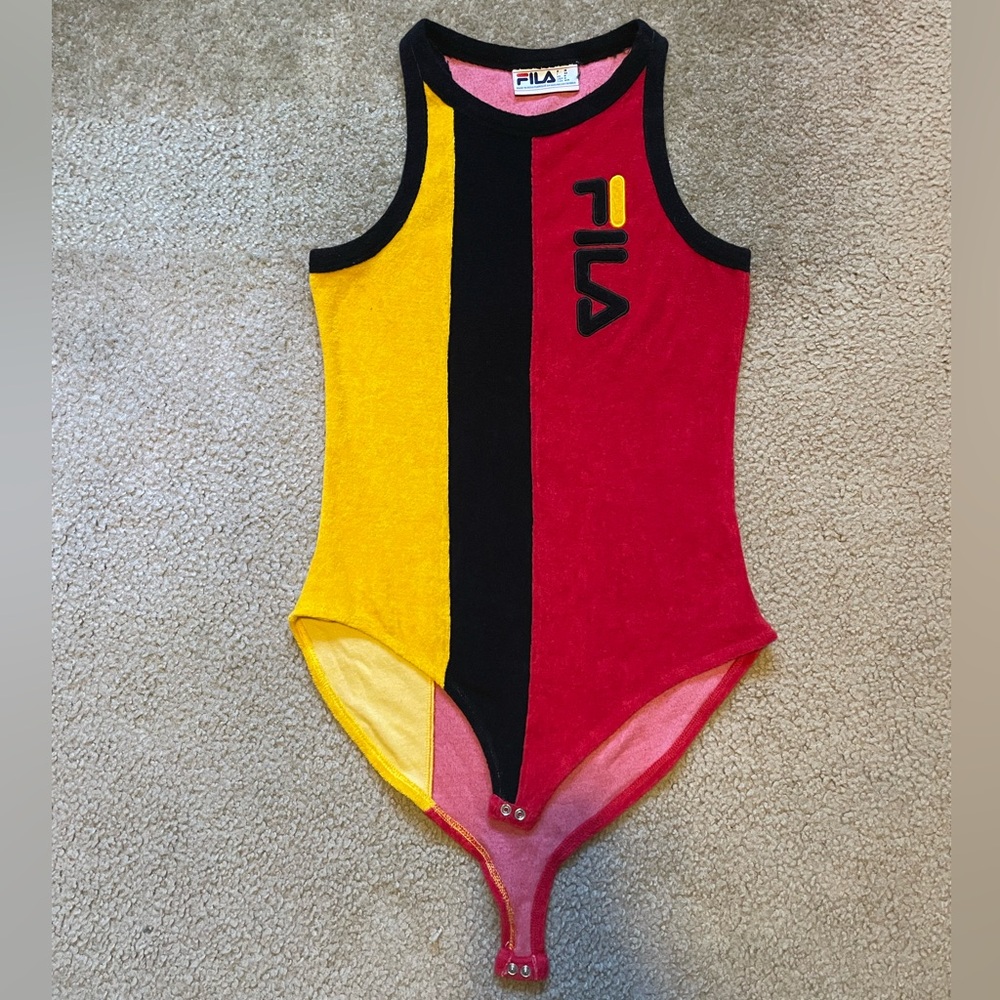 FILA Dahlia Color-block Bodysuit - Picture 2 of 5